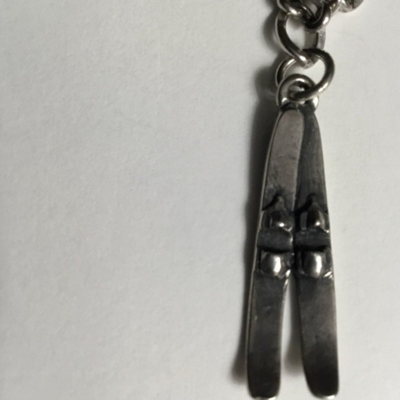James Avery Retired Water Skiis Charm - Picture 2 of 9